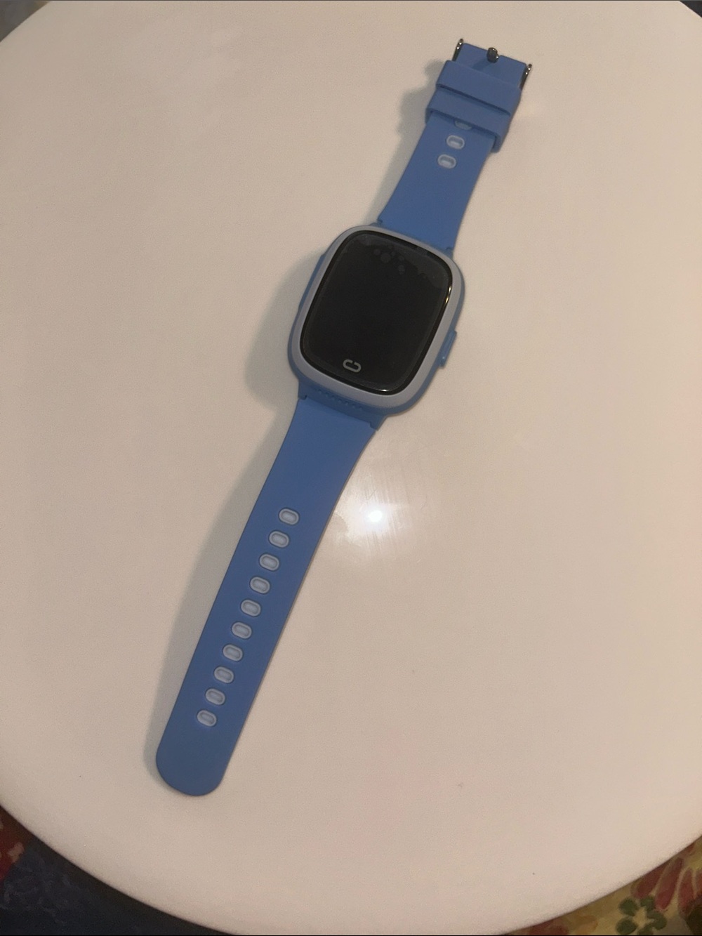 Children's Blue Silicone Smartwatch with Touchscreen - Picture 1 of 6